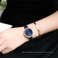 CURREN 9054 Women Watches Luxury Metal Bracelet Wristwatch Classy Fashion Quartz Clock Blue Female Stainless Steel Dress Watch